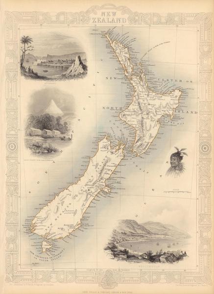 The Illustrated Atlas - New Zealand (1851)