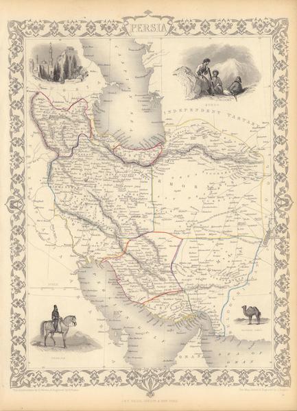 The Illustrated Atlas - Persia (1851)