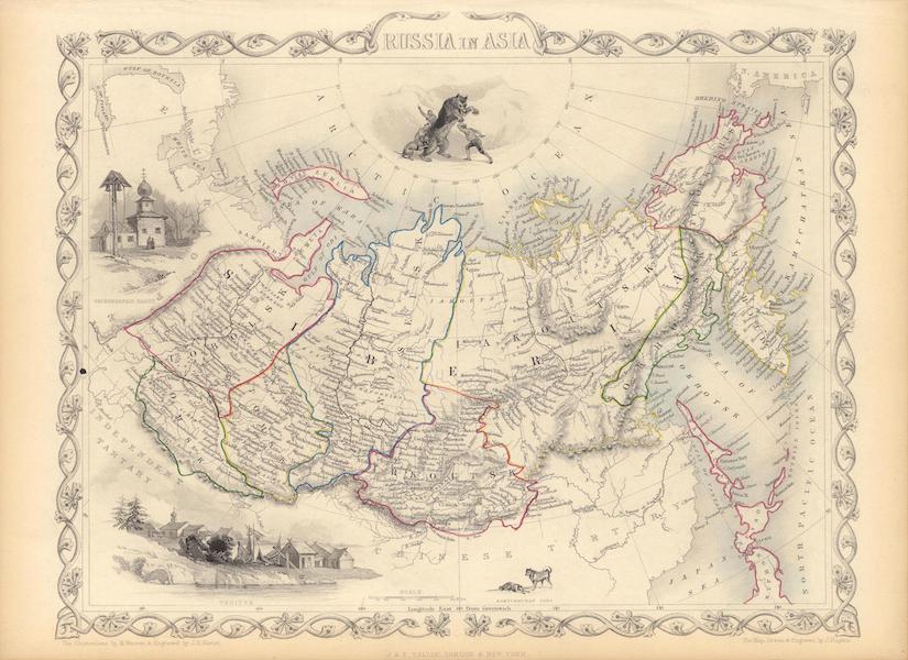 The Illustrated Atlas - Russia in Asia (1851)