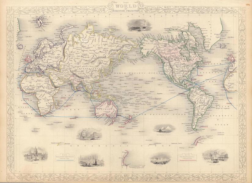 The World on Mercator's Projection