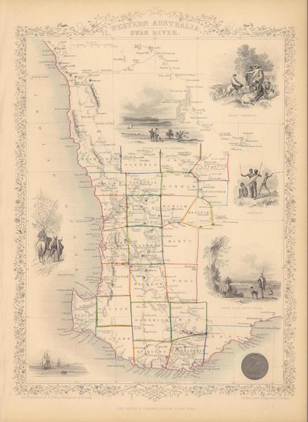 The Illustrated Atlas - Western Australia, Swan River (1851)