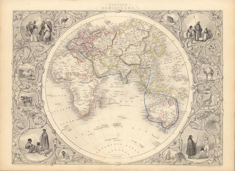 The Illustrated Atlas - Eastern Hemisphere (1851)
