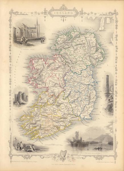 The Illustrated Atlas - Ireland (1851)