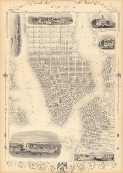 The Illustrated Atlas - New York (1851)