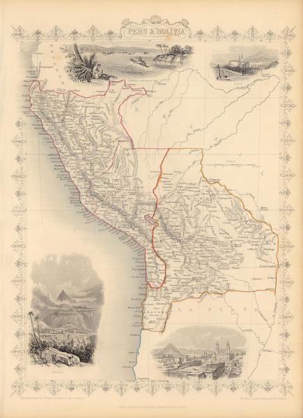 The Illustrated Atlas - Peru & Bolivia (1851)