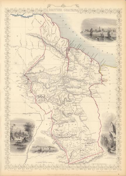 The Illustrated Atlas - British Guayana (1851)