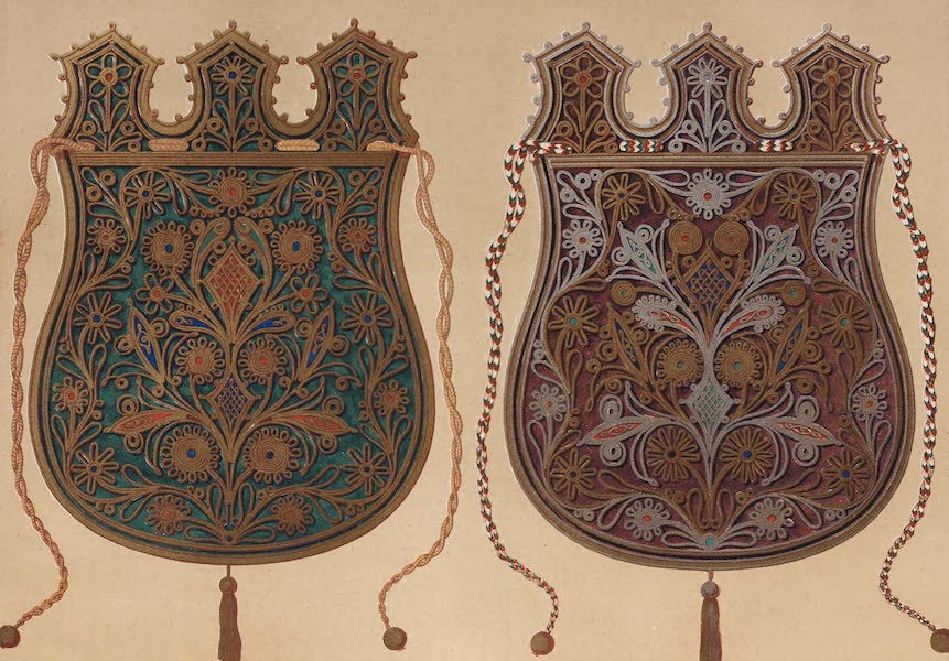 The Industrial Arts of the Nineteenth Century Vol. 2 - Embroidered Bags from Greece (1851)