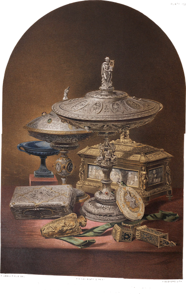 Specimens of Silversmith's Work by Marrel, Freres, Paris
