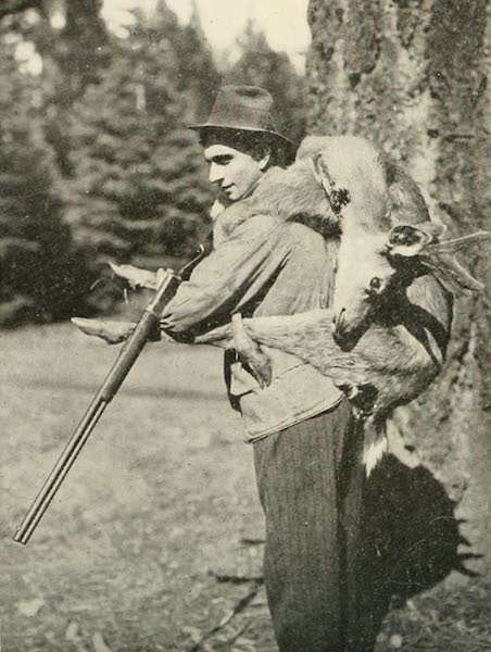 The Lake of the Sky, Lake Tahoe - The Successful Deer Hunter at Lake Tahoe (1915)