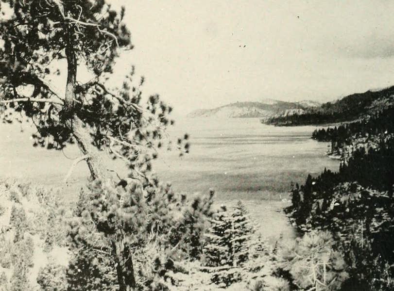 The Lake of the Sky, Lake Tahoe - Looking North from Cave Rock, Lake Tahoe (1915)