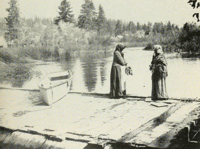The Lake of the Sky, Lake Tahoe - Washoe indians at Lake Tahoe (1915)