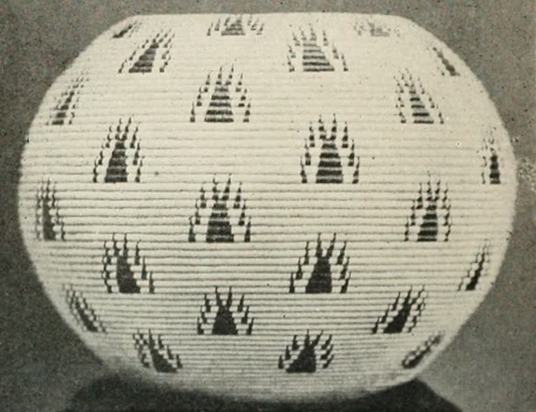 The Lake of the Sky, Lake Tahoe - Washoe baskets made by Dat-so-la-le, 'Happy Homes' design (1915)