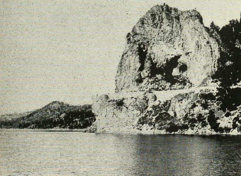 The Lake of the Sky, Lake Tahoe - Cave Rock, Lake Tahoe (1915)
