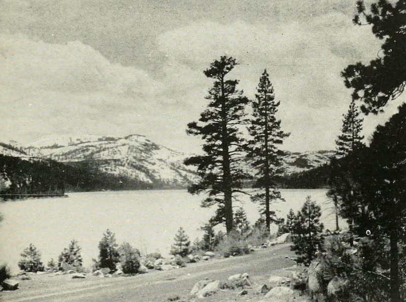 The Lake of the Sky, Lake Tahoe - Donner Lake, on the Automobile Highway from Sacramento to Truckee and Lake Tahoe (1915)