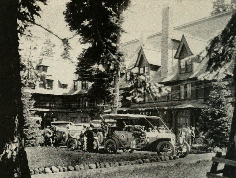 Atlantic to Pacific Automobile Party, Premier Tour, 1911, Stopping at Tahoe Tavern