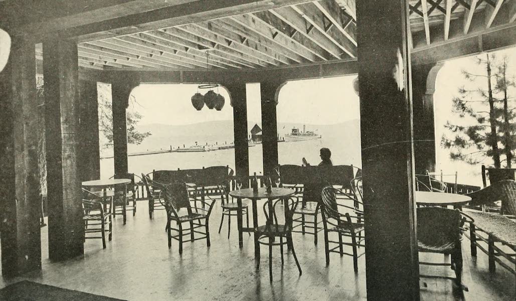 The Lake of the Sky, Lake Tahoe - Pier, Steamer Tahoe, and Lake Tahoe from Casino (1915)