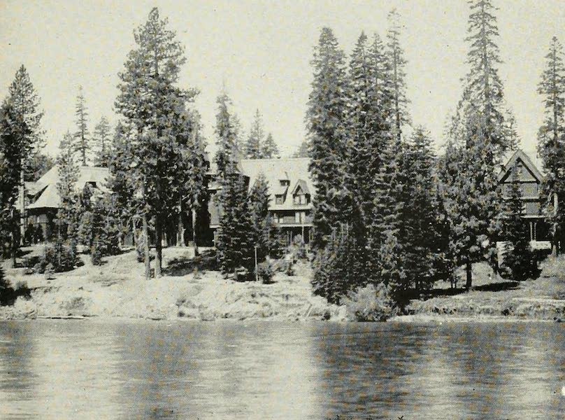 The Lake of the Sky, Lake Tahoe - Tahoe Tavern from Lake Tahoe (1915)