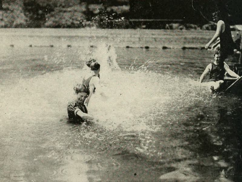 The Lake of the Sky, Lake Tahoe - Bathing in Lake Tahoe, Near Tahoe Tavern (1915)