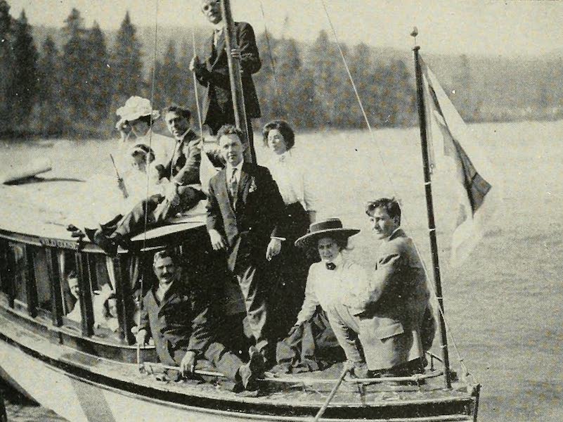 The Lake of the Sky, Lake Tahoe - Pleasure Party on the 'Wild Goose', Lake Tahoe (1915)