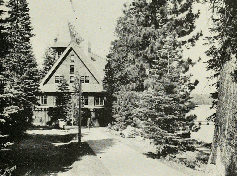 The Lake of the Sky, Lake Tahoe - Looking Toward the Casino, Tahoe Tavern, Lake Tahoe (1915)