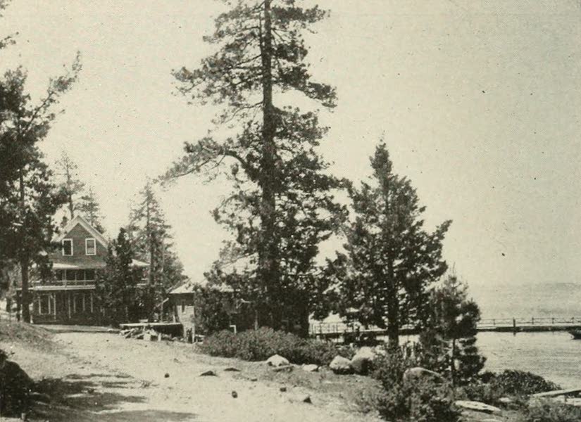 The Lake of the Sky, Lake Tahoe - Brockway's Hot Springs Hotel, Lake Tahoe (1915)