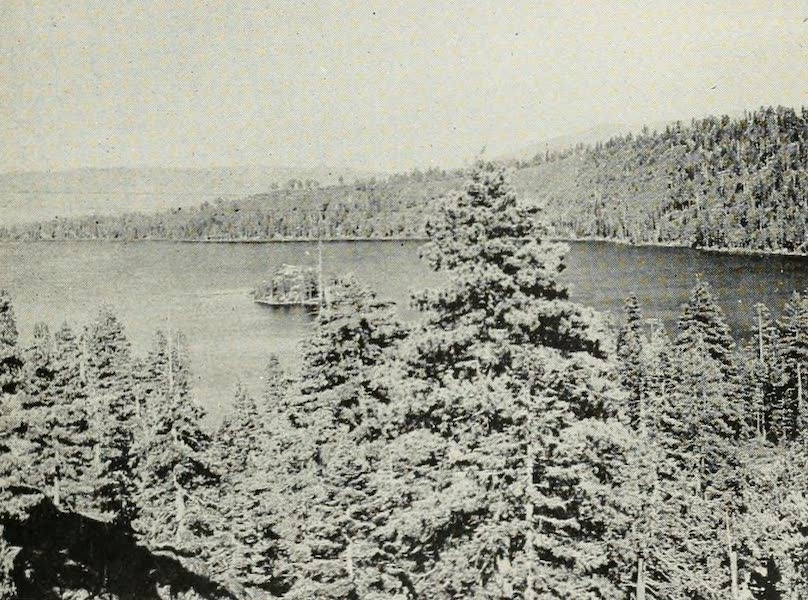 The Lake of the Sky, Lake Tahoe - The island in Emerald Bay, Lake Tahoe (1915)