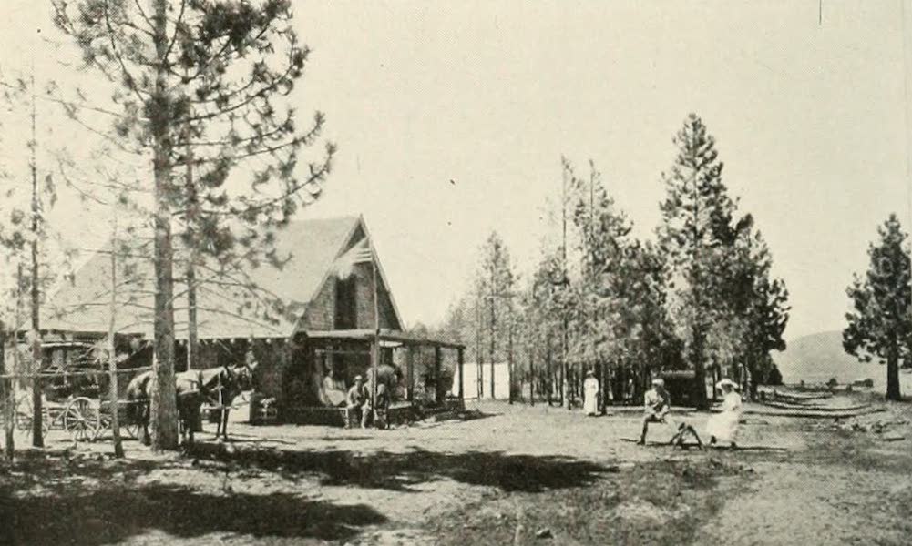 The Lake of the Sky, Lake Tahoe - E. S. Brown Cottage, Al Tahoe, on Lake Tahoe (1915)