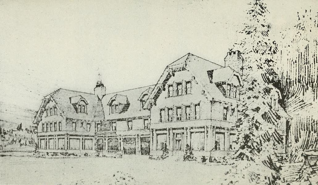 The Lake of the Sky, Lake Tahoe - Proposed Family Club House, Carnelian Bay, Lake Tahoe (1915)
