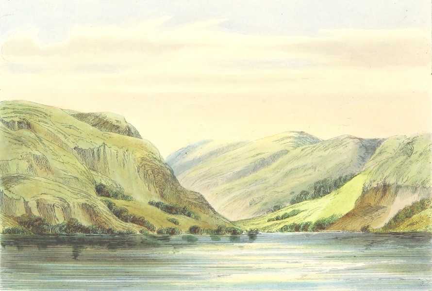 The Lakes of England - Coniston Lake from Waterhead (1869)