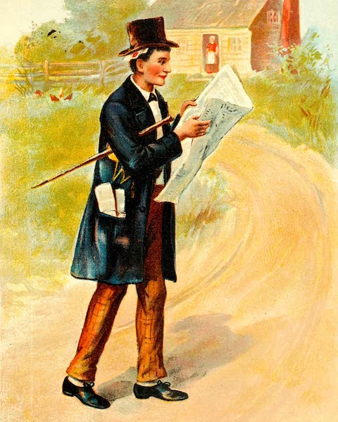 The Life of Abraham Lincoln - Postmaster Lincoln Going His Rounds (1905)