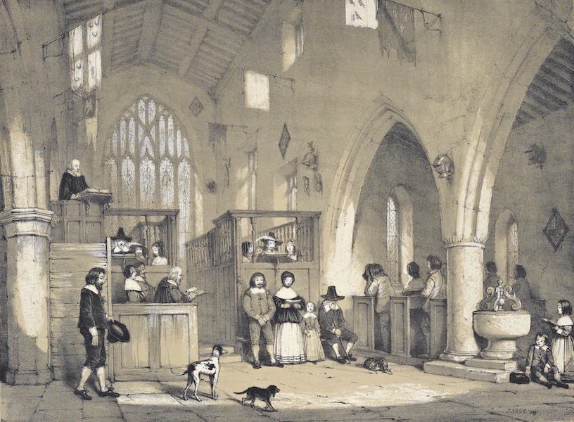 The Mansions of England in the Olden Time Vol. 1 - Chapel Hall, Haddon, Derbyshire (1839)
