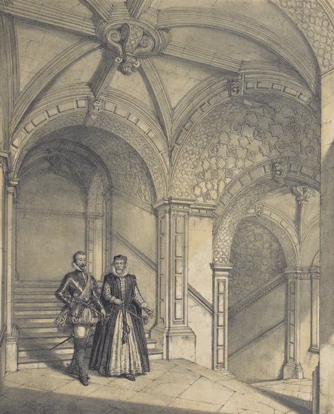 Staircase, Burleigh, Northamptonshire