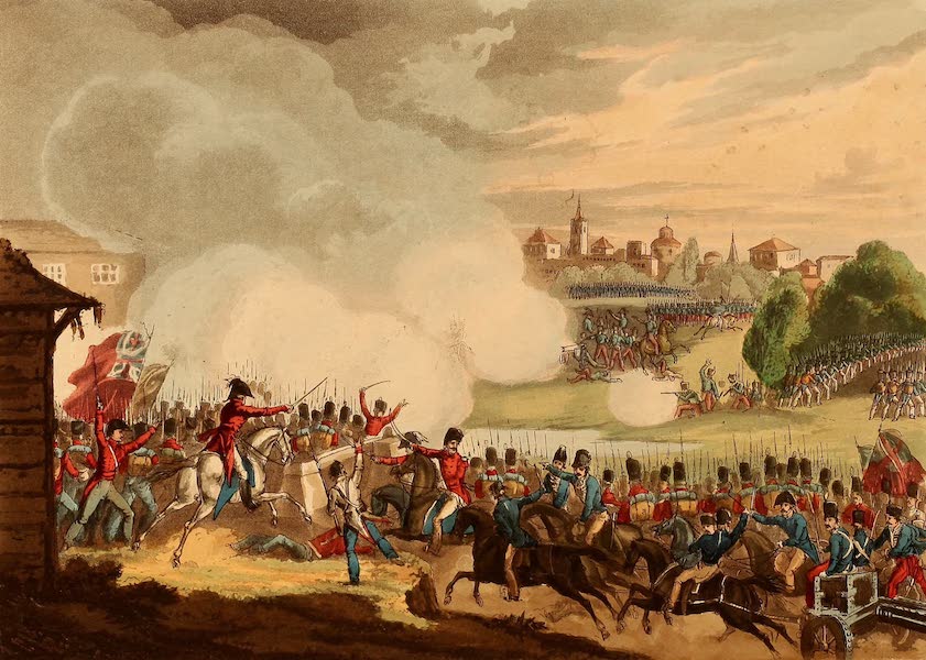 The Martial Achievements of Great Britain - Battle of Seville - Aug 27th 1812 (1815)