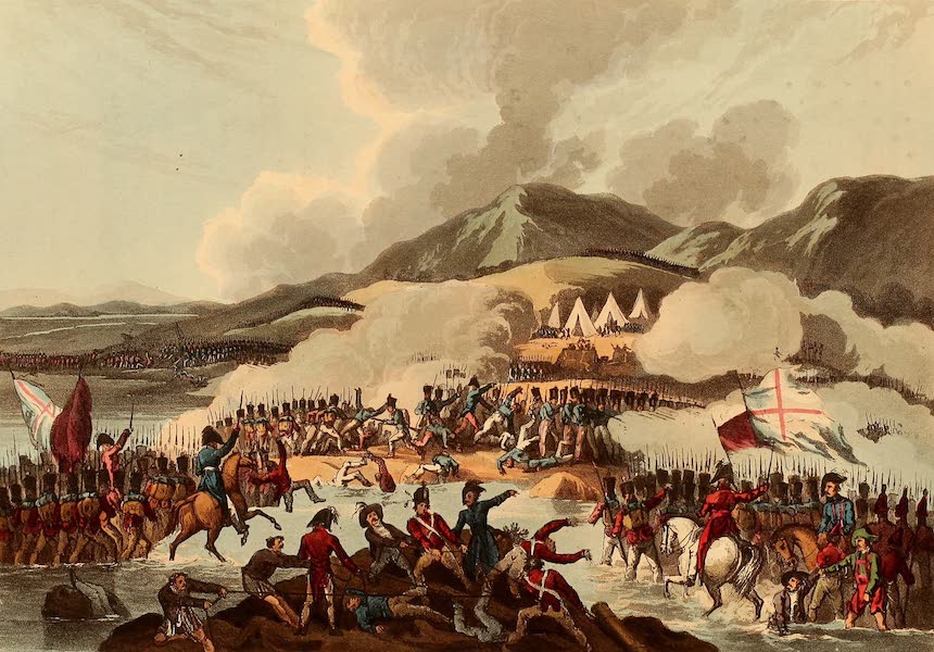 The Martial Achievements of Great Britain - Battle of Bidassoa - Oct 9th 1813 (1815)