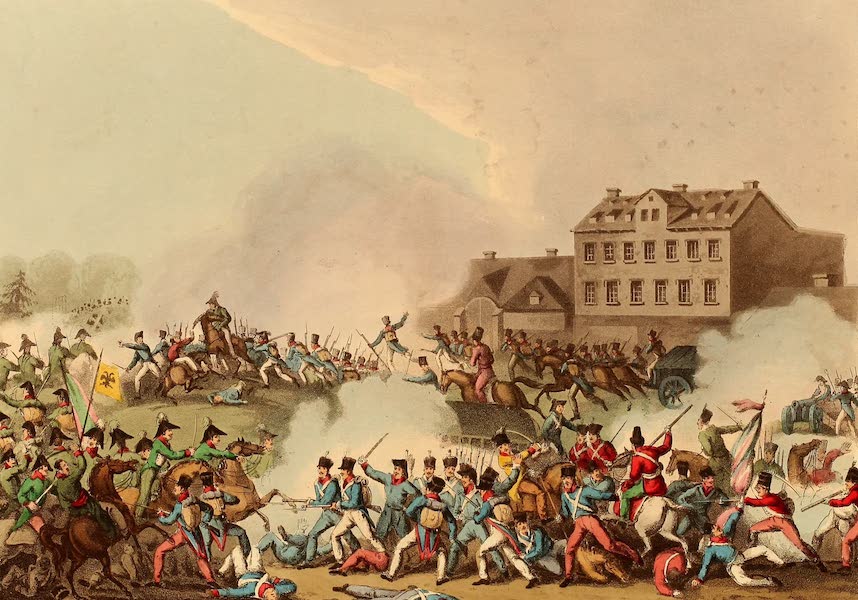 The Martial Achievements of Great Britain - Battle of Leipsic, Oct 19th 1813 (1815)