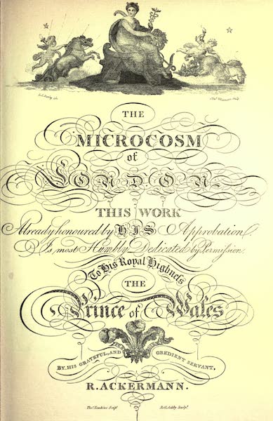 Microcosm of London Vol. 1 - Dedication (1904)