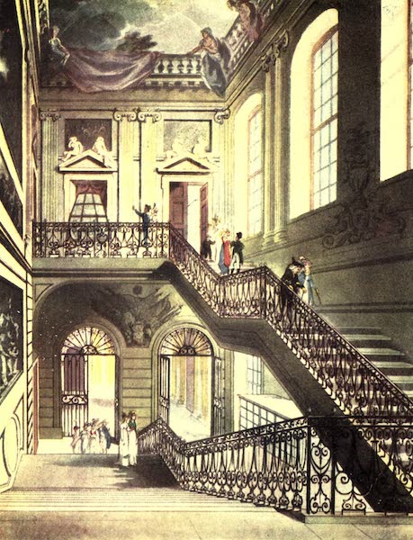 14. The Hall and Stair Case, British Museum.