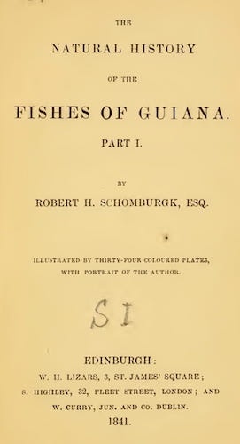 The Natural History of the Fishes of Guiana Vol. 1 - Title Page