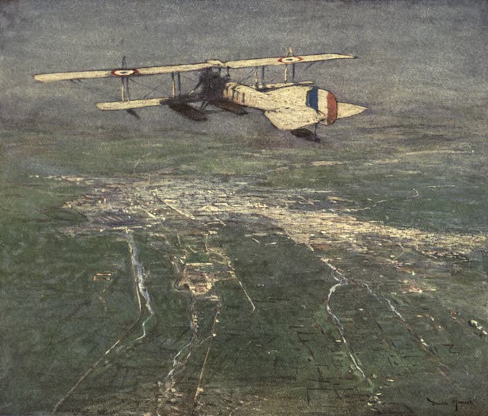 The Naval Front - Seaplane flying over Damascus (1920)