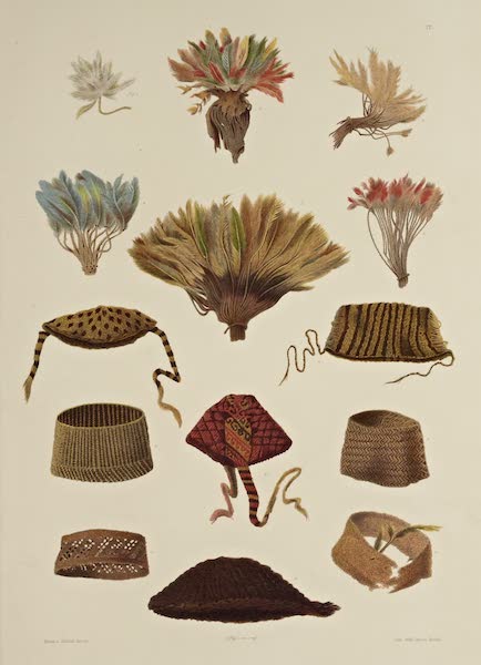 The Necropolis of Ancon Vol. 3 - Head-Gear and accompanying Feather ornaments (1880)