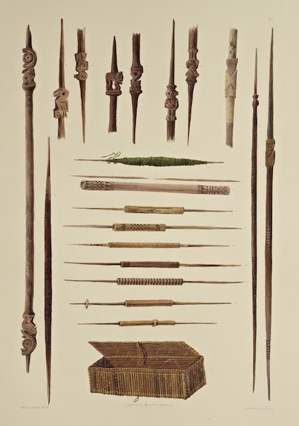 The Necropolis of Ancon Vol. 3 - Fine Wooden Implement; Workbasket (1880)