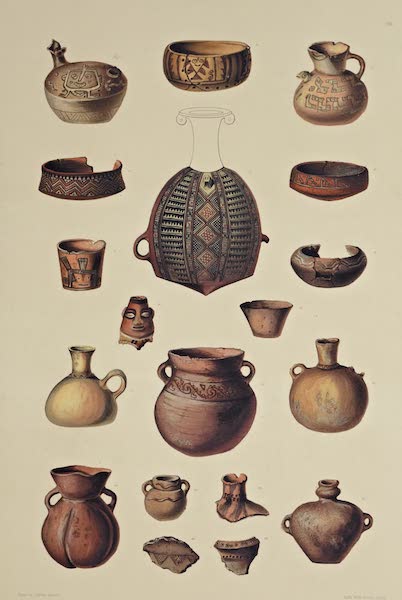 The Necropolis of Ancon Vol. 3 - Red Earthenware partly painted (1880)