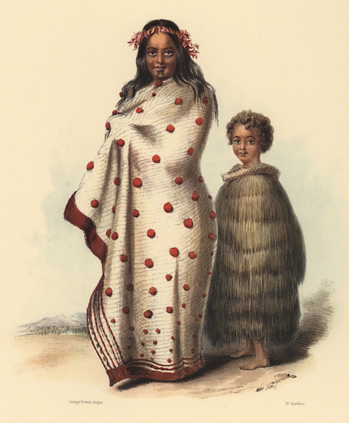 Ngeungeu and her son James Maxwell