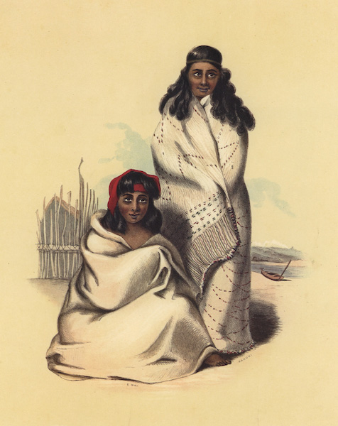 E Wai and Kahoki. Nieces of Rauparaka