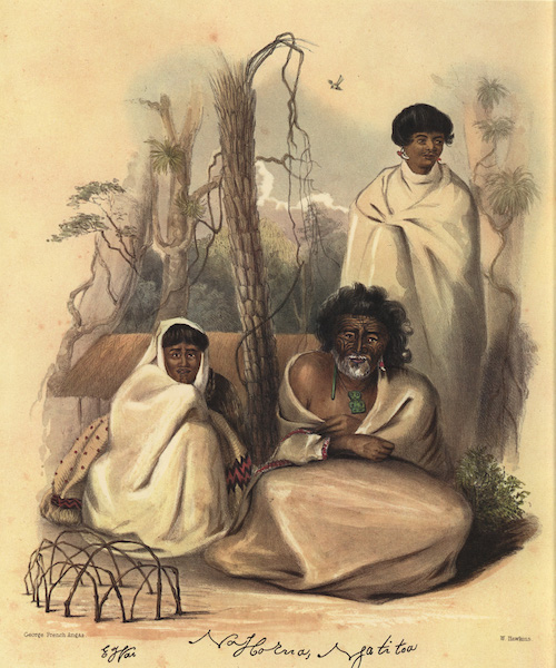 E Wai (wife) / Na Horua or Tom Street (elder brother of Rauparaha) / Tuarau, or Kopai (his son)