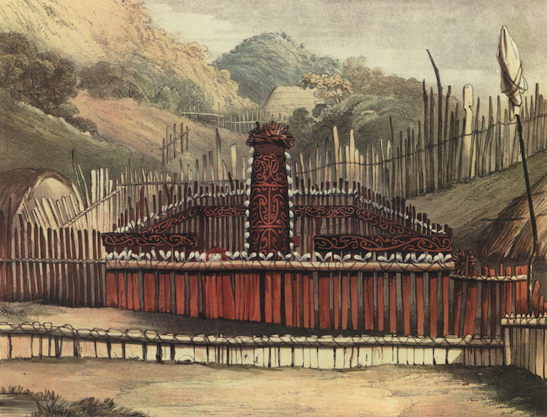 Tomb of the late chief Huriwenua, Queen Charlotte's Sound