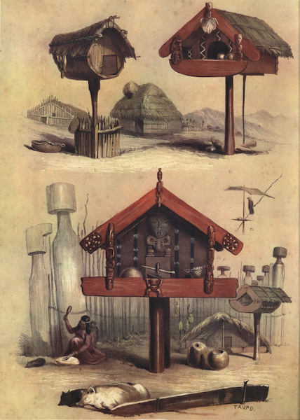 Whatas, or Patukas, storehouses for food