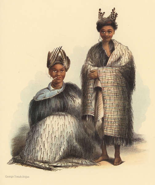 Poahu and E Koti; two lads of Poverty Bay