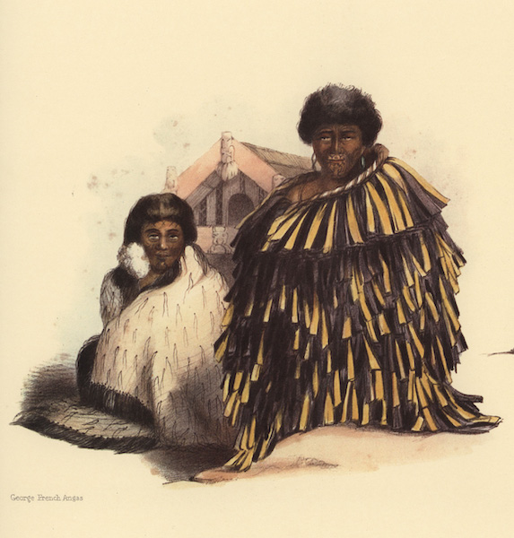 To Ngaporutu, and his wife, Rihe, at Wakatumutu