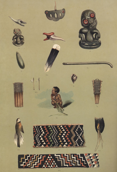 Native Ornaments etc (17 figs)